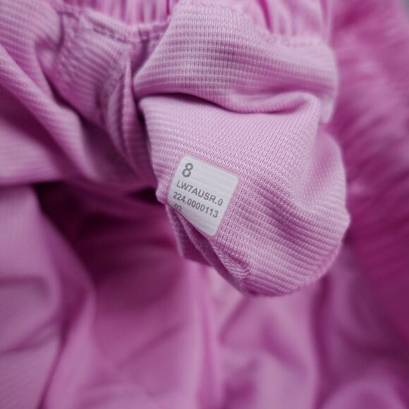 New Lululemon Size 8 Hotty Hot Low Rise LR Lined Short 2.5" VITP Vita Pink - Picture 7 of 8